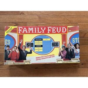 Vintage Family Feud Board Game 1990 Pressman Toy Complete Unused